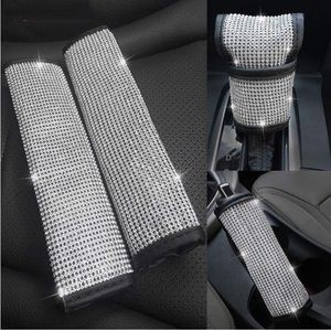 4PC Bling Car Interior Accessories Set
